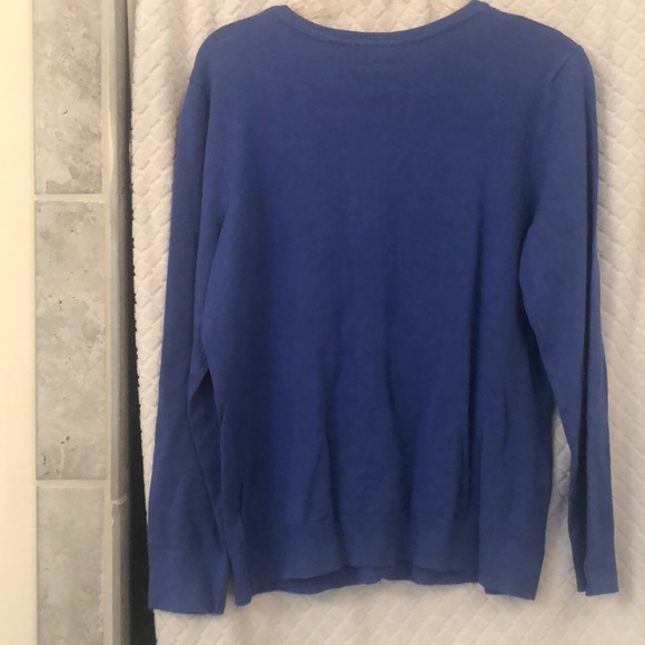 Jones New York Periwinkle Blue Cardigan - Picture 4 of 4